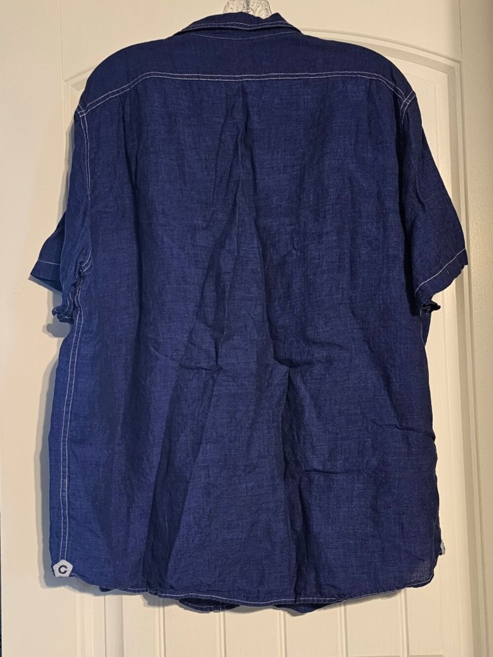 Cremieux Classics Men's Button-Up Short Sleeve Shirt - Picture 2 of 3